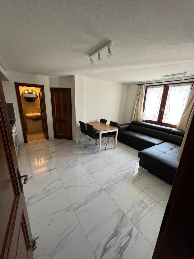 Tiny Apartment With Amazing View, Garden & Terras Schattdorf Екстер'єр фото
